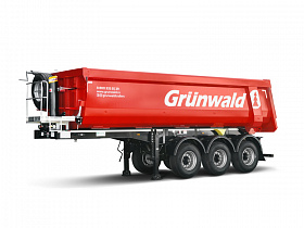 Полуприцеп самосвальный GRUNWALD 31куб.м (сталь)